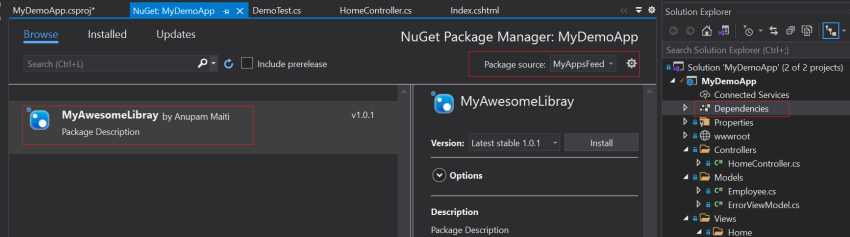 Create And Publish A NuGet Package Into Azure Artifacts Using CI/CD Pipeline